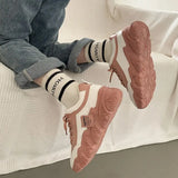ADVBRIDGE  -  Casual Style Womens Sneakers Thick Soled Lightweight Height Increase Casual Shoes Wear Resistant Non Slip Casual Sneaker