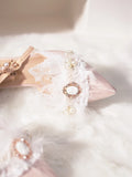 Advbridge Victoria Elegant CLA Series Daily Lolita Gold Style Versatile Pointed Satin High Heels Luo Shoes Wedding Shoes