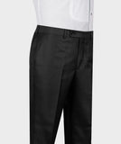 Advbridge Slim Fit Men's Two Pieces One Button Suit Black Jacket & Pants Tuxedos Stylish Prom Wedding Dinner Formal Men Suits