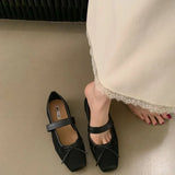 ADVBRIDGE  -  Spring New Brand Women Flat Shoes Fashion Round Toe Ladies Mary Jane Shoes Soft Flat Heel Outdoor Dress Boat Shoe New Woman
