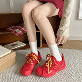 ADVBRIDGE  -  Women's Sports Casual Shoes New Summer Fashion Trend Retro Style Comfortable Versatile Flat Shoes Mesh Breathable Sneakers