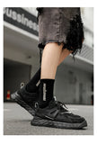 Advbridge Fashion Men Running Shoes Breathable Male Sports Shoes Anti-slip Men's Walking Shoes Outdoor Lace-up Sneakers