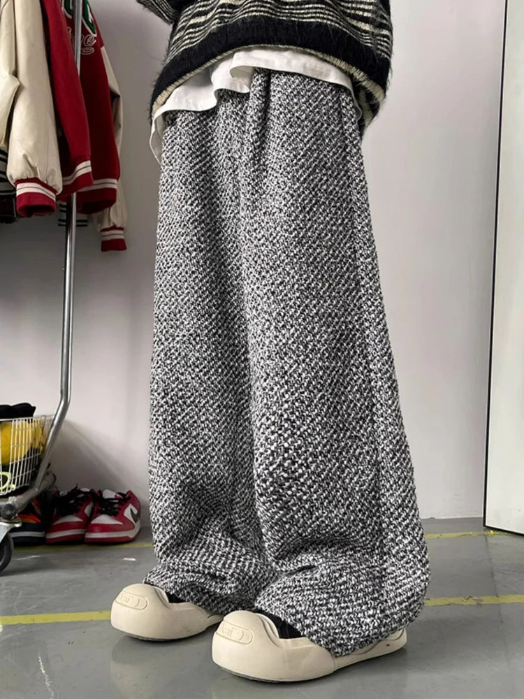 Advbridge Pants Men Autumn Advanced American Style High Street Mopping Simple Fashion All-match Hip Hop Trousers College Popular Casual