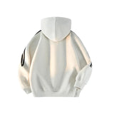 Advbridge Oversized Sweatshirts Women Man Patchwork Hooded Thicked Y2k Tops Clothes for Teens Streetwear Casual Chic Hoodies