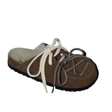ADVBRIDGE  -  French platform shoes women's 2025 spring and summer new retro baotou heightened half slippers