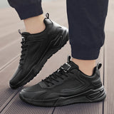 Advbridge Men Shoes New Leather Casual Shoes for Men Winter Autumn Sneakers Men Waterproof Lightweight Tenis