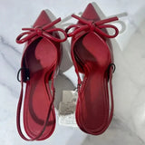 Advbridge Bow Pointed Toe High Heels Sandals Women Brand Designer Shoes Fashion Slides Sexy Slingback Shoes Elegant Mules Sandals Female