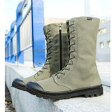 ADVBRIDGE  -  Autumn Early Winter Shoes Mens High-Top Boots Cool Young Men Street Style Cloth Shoes Brand Male Footwear Plus Size 45 D554