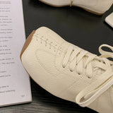 ADVBRIDGE  -  Fashion Casual Sneakers White 2025 Summer Flat Square Toe Sneakers Women's Shoes