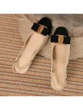 Advbridge Lady Sandals Elegant High Heels Women Summer New Shoes Buckle Toe Mules Shoes Thick Heels Platform Sandals Shoes Female Office