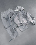 Advbridge Cardigan hoodie men Y2K retro spring and autumn women embroidery personalized pattern street street hoodie long sleeves