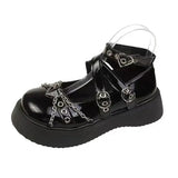 Advbridge 2024 Original Lolita Shoes Women Spicy Girls Thick Soled Brother Shoes Special Style Round Headed Girl Lolita Leather Shoes