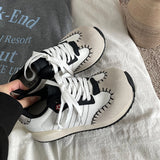 ADVBRIDGE  -  Retro Casual Shoes Women Spring New Edition Embroidered Design Versatile Sports Leisure Comfortable Lightweight sneakers