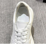 ADVBRIDGE  -  White Sneakers for Womens 2025 Spring Summer New Genuine Leather Shoes for Women Sports Leisure Shoes Women's Platform Sneaker
