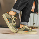 Advbridge Men's Causal  Low Top Skate Shoes Breathable Lightweight Non-Slip Sneakers Comfort Fit Walking Shoes for Male