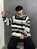 Advbridge Red Striped Man Clothes Hoodies Knitted Sweaters for Men Pullovers Clothing T Shirt Aesthetic Meme Winter 2024 Heated Fashion A