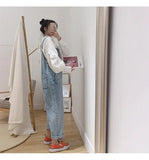 Advbridge 2025 New Korean Streetwear Denim Jumpsuit Women Loose Cute Jumpsuits Casual Fashion Girls Maxi Blue Jeans Overalls S-2XL