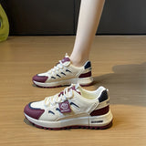 ADVBRIDGE  -  Agam sports shoes women 2025 new lightweight soft soles not tired feet Dad shoes students leisure running shoes
