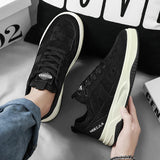 Advbridge Men's Causal Low Top Skate Shoes Breathable Lightweight Non-Slip Sneakers Comfort Fit Walking Shoes for Male