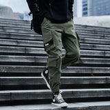 Advbridge New Style Autumn Winter Mens Cargo Pants Fashion Side Pokets Hip Hop Techwear Joggers Male Japanese Streetwear Trousers Pants