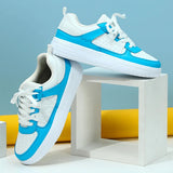 ADVBRIDGE  -  25 New Women's Shoes Large Size Fashion Men's Thick Sole Board Shoes Soft Sole Comfortable Sports Single Shoes Lace Up Outdoor