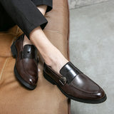 Advbridge Italian Men's Casual Driving Shoes Fashion Fashion Brown Formal Shoes for Men Luxury Brand Dress Loafers Moccasins Business Shoe