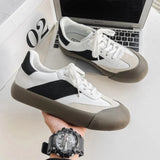 ADVBRIDGE  -  Men’s Trendy Skate Shoes– Cool Street Style, Retro American Design, Thick Sole, Casual & Multipurpose