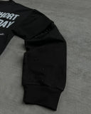 Advbridge Harajuku Hip Hop Letter Pattern Double Layer Long Sleeved Graphic T Shirts Gothic Retro Hot Diamond Sweatshirt Casual Streetwear