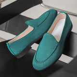 ADVBRIDGE  -  Trendy Suede Men's Loafers Comfy Summer Flat Shoes For Man Slip-on Business Leather Casual Shoes Man Moccasins zapatos de hombre
