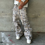 Advbridge Y2K Baggy cargo pants Harajuku Camouflage Pattern streetwear vintage Hip Hop gothic men women Sweatpants Casual wide leg jeans