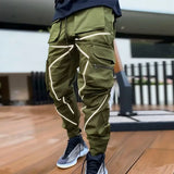 Advbridge Men's Cargo Pants Techwear Multi Pocket White Male Trousers Multipockets Sports Joggers Summer Stacked High Quality Aesthetic