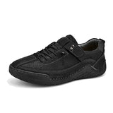 ADVBRIDGE  -  Designer Shoes Men Fashion Spring Autumn Large Men's Casual Shoes Leather Shoe Fashionable Handmade Man Shoes Sneakers Men