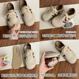 Advbridge Leather cowhide German training shoes women's college style casual shoes 2025 new soft-soled casual flat-soled sports shoes