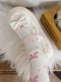 Advbridge Japanese Bow Design Mary Jane Shoes Women Summer 2024 Sweet Small Leather Shoes Female Cute Round Head Lolita Thick Sole Shoes
