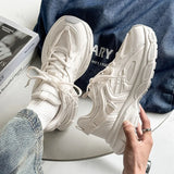 ADVBRIDGE  -  Autumn New Mesh Breathable Low Top Casual Sports Shoes for Men Fashion Concise Design Versatile Comfortable Chunky sneakers