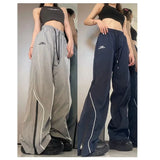 Advbridge American Style Grey Quick-Drying Stormtrock Sports Pants Women Outdoor Fashion Retro Casual Straight Leg Cargo Pants Summer Thin