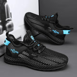 ADVBRIDGE  -  Men Casual Sneakers Summer Breathable Sport Shoes Lightweight Outdoor Mesh Running Shoes Athletic Jogging Walking Shoes