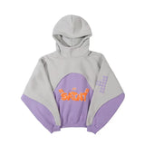 Advbridge Three-dimensional foam splicing color hoodie plus fleece hoodie men and women