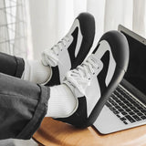 ADVBRIDGE  -  Men’s Trendy Skate Shoes– Cool Street Style, Retro American Design, Thick Sole, Casual & Multipurpose