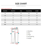ADVBRIDGE  -  New Spring Men Baggy Straight Jeans Hip Hop Streetwear Y2K Vintage Fashion Trousers Embroidery Scratch Wide-leg Denim Pants