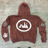 Advbridge Y2K Zip Up Hoodie Harajuku New Fashion Patch Embroidery Oversized Hoodie Men Women Hip Hop Loose Casual Jacket Hoodie Streetwear