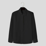 Advbridge 2025 New French Style Shirt For Men Spring Summer Long Sleeve Top With Tie Fashion Mesh Patchwork Banquet Gentleman Shirts