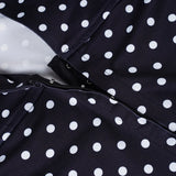 ADVBRIDGE  -  Polka Dot Print Lace-up Cut Out Dress Women Skinny A-line Elegant Sleeveless Bodycons Fashion Summer Party Mini Sundess