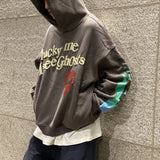 Advbridge Frog drift Streetwear Fashion Brand Overesized Loose Foam Printed Hoodies Hooded Sweatshirt For Men Unisex