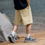 Advbridge Fashion Cotton Cargo Shorts Men Summer Y2k Pants New Japanese Sports Joggers Casual Trousers Large Pockets Men Loose Knee Shorts