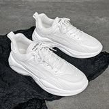 ADVBRIDGE  -  Brand Lace Up Man Vulcanize Shoes Fashion Color Matching Ladies Casual Shoes New Head Mesh Sneakers Boys Shoes