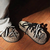 ADVBRIDGE  -  French platform shoes women's 2025 spring and summer new retro baotou heightened half slippers