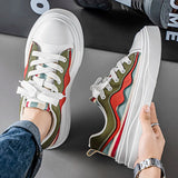 ADVBRIDGE  -  Men's Sneakers with Vulcanized Vulcanization, A New and Trendy Design, Are Versatile and Anti-slip Throughout The Four Seasons