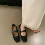 ADVBRIDGE  -  Spring New Brand Women Flat Shoes Fashion Round Toe Ladies Mary Jane Shoes Soft Flat Heel Outdoor Dress Boat Shoe New Woman