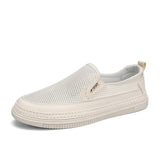 ADVBRIDGE  -  Shoes for Men New Lightweight Soft Sole Breathable Slip-On Driving Shoes Walking Men Casual Shoes Male